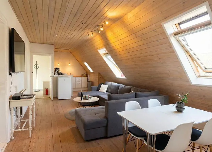 아파트 Esbjerg Penthouse - 3Br - City Views - Walk To Everything 에스비에르